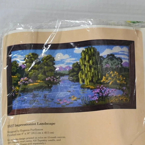 1988 Impressionist Landscape  Craft Kit - Picture 6 of 6